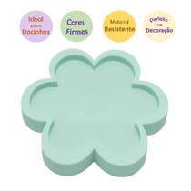 Bandeja Floratta - Verde Candy - para Doces e Decoração de Mesas - Valor Unitário