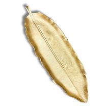 Bandeja Formato Folha Centro De Mesa 66cm Decoração