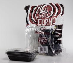 Bandeja Forneável 400ml G203 c/10 conj. - Galvanotek Bandeja Forneável 400ml G203 c/10 conj. - Galvanotek