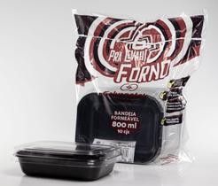 Bandeja Forneável 800ml G240 c/10 Conj. - Galvanotek Bandeja Forneável 800ml G240 c/10 Conj. - Galvanotek