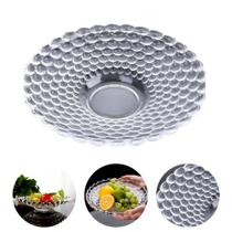 Bandeja Fruteira de Vidro Centro De Mesa Saladeira Organizador as deozinha Transparente - FlashGoods