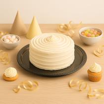 Bandeja Fume Redonda Decorada Tranca Para Servir Alimentos