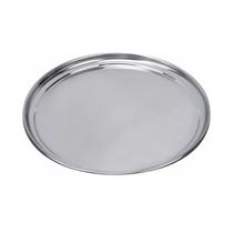 Bandeja Garçom Inox redonda 35cm restaurante bar Bandeja Garçom Inox redonda 35cm restaurante bar