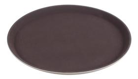 Bandeja Garçom Profissional Antiderrapante Redonda 40 Cm