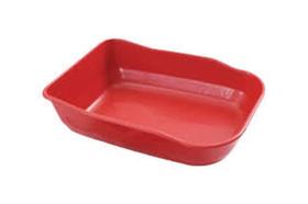 Bandeja Gigante Durapets Vermelho 55x37x18cm