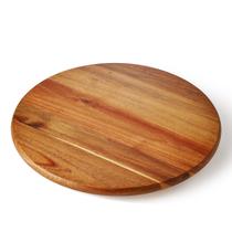 Bandeja giratória de madeira de acácia Lazy Susan Oridom 14 cm