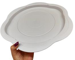 Bandeja Giratória Tupperware Branca Bandeja Giratória Tupperware Branca