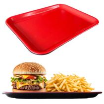 Bandeja Grande em Melamina Retangular Servir Restaurante
