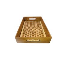 Bandeja Grande Retangular G Decoração, Café, Organização Madeira Bandeja Grande Retangular G Decoração, Café, Organização Madeira