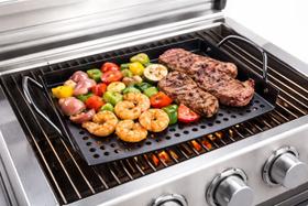 Bandeja Grill Churrasqueira Inox Para Grelhar Carnes Legumes Peixes Bandeja Grill Churrasqueira Inox Para Grelhar Carnes Legumes Peixes