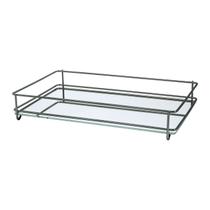 Bandeja hara fence black matte 15x25 cm Bandeja hara fence black matte 15x25 cm
