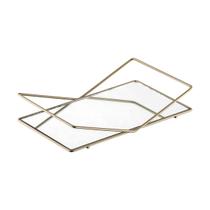 Bandeja Hara Jade Espelhada 20 x 10 cm