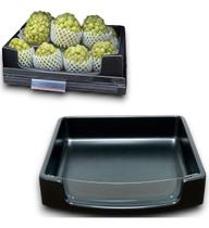 Bandeja Hortifruti Retangular 40x40cm Plástico Tecnovacuum. Bandeja Hortifruti Retangular 40x40cm Plástico Tecnovacuum.