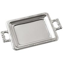 Bandeja Inox Clássica Lisa 36 x 24 Pantheon - 096 Bandeja Inox Clássica Lisa 36 x 24 Pantheon - 096