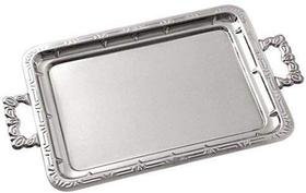 Bandeja inox lisa 43x33cm pantheon