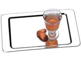 Bandeja Inox para Servir Brinox Retangular - Atina Bandeja Inox para Servir Brinox Retangular - Atina