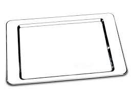 Bandeja Inox Retangular Atina 40cm Brinox - 1420/140