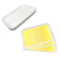 Bandeja Isopor Funda Alimento Branca Cfl002 21x14x2,8cm 100u
