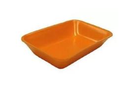 Bandeja Isopor Laranja B03 Funda 23,5X18X2,8Cm 1 Fardo 400Un