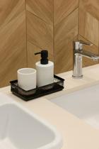 Bandeja Italiana Black Retangular 24x13x5cm - Jolitex MEK Bandeja Italiana Black Retangular 24x13x5cm - Jolitex MEK