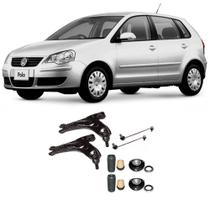 Bandeja + kit + Bieleta VW Polo Dianteiro 2003 Até 2013 - O Par