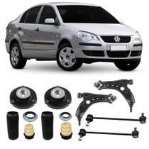 Bandeja + kit + Bieleta VW Polo Dianteiro 2003 Até 2013 - O Par
