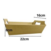 Bandeja Kraft CTBOX 16X22X8cm
