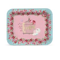 Bandeja Laminada Festa Jardim Encantado - Cromus - Festas