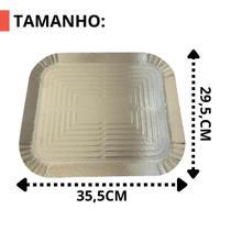 Bandeja Laminada Para Bolo Torta Salgados Doces Brigadeiro Diversos Tamanhos C/ 10 Un.