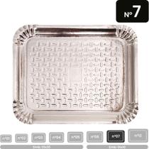 Bandeja Laminada Retangular N07 43X51CM - Pacote com 10 Unidades