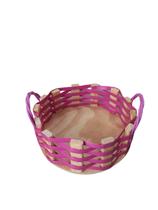 Bandeja Linux Sintética Redonda Rosa MD