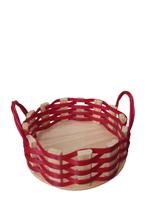 Bandeja Linux Sintética Redonda Vermelha MD