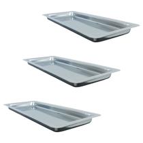 Bandeja lisa econox 22x09x1,5 kit 3un fami