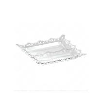 Bandeja Luxo Transparente sem Base - Mirandinha Bandeja Luxo Transparente sem Base - Mirandinha