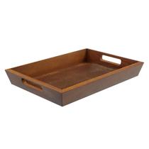 BANDEJA MADEIRA MACIÇA DAILY 37x26cm TOK & STOK - NOZES BANDEJA MADEIRA MACIÇA DAILY 37x26cm TOK & STOK - NOZES