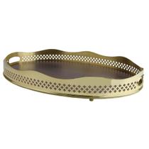 Bandeja Madeleine Classique Oval Gold24K