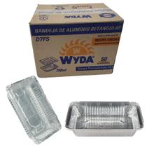 Bandeja Marmita Tampa Pet Alumínio 750ml D-7 Fs Wyda C/50