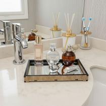 Bandeja MDF Caramelo Cantinho do Café Decorativa, Servir e Presente Bandeja MDF Caramelo Cantinho do Café Decorativa, Servir e Presente