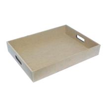 Bandeja mdf Retangular Lisa G- cod:BAND041-3 - Tamanho 30L x 40C x 6A cm