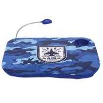 Bandeja Mesa Colo Apoio Comer Refeição Cama Suporte Notebook c/ Lâmpada em LED e Porta Copo