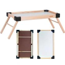 Bandeja Mesa para Servir Café da Manhã na Cama Pés Dobráveis Comemoração Bandeja Mesa para Servir Café da Manhã na Cama Pés Dobráveis Comemoração