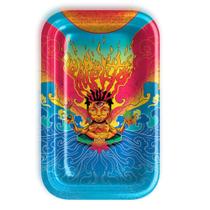 Bandeja Metal Papelito Média Quatro Elementos 27x16cm