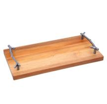 Bandeja Mimo AC22412 Retangular Acácia Marrom