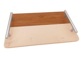 Bandeja Mimo BM23198 Retangular Acácia Marrom