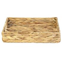 Bandeja Multiuso Fibra Natural Seagrass C/ Alça 35X25X6 CM 3076 Paramount