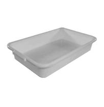 Bandeja Multiuso Leitosa de Plastico Serve Tudo 42x27x7cm - Plasnew