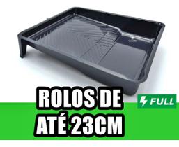 Bandeja Multiuso para Obras 23cm Preta 2,7L Resistente a Solventes
