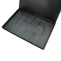 Bandeja Napa com Tampa para 18 Pares de Brinco ou Cordões - Grande