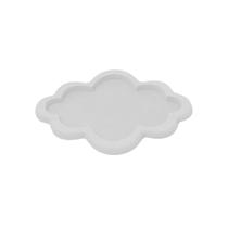 Bandeja Nuvem Festa Decoração P 20x15x2 Kit 3un Madeira Mdf Pintado