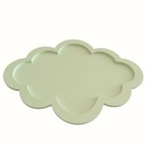Bandeja Nuvem Kit Bebê Infantil Decoração Quarto Cômoda B098